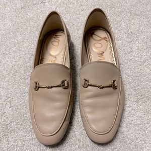Sam Edelman Loraine loafers, Soft Beige, Size 7.5